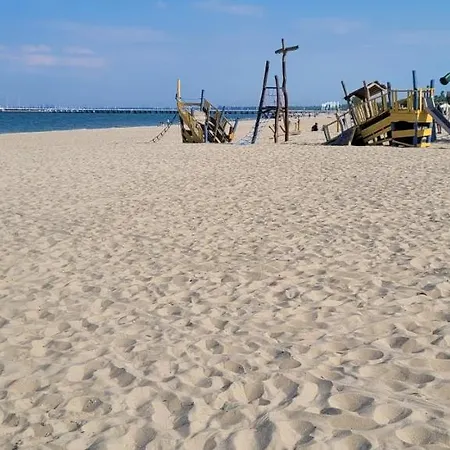 I Molo Center - Z Parkingiem , Przy Parku , 100m Do Plaży Apartament Sopot